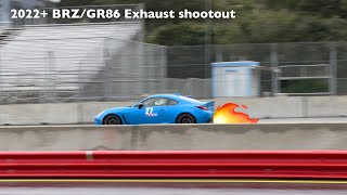 2022+ GR86/BRZ exhaust shootout