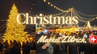 Christmas market Zurich Switzerland CH. Christmas markets of Europe tour part-1