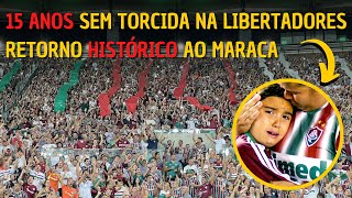 😭 EMOCIONANTE! FESTA INCRIVEL NO RETORNO DA TORCIDA NA LIBERTADORES (Fluminense 1x0 The Strongest)