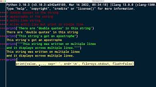 String Slicing and Concatenation Practice: Python Basics Exercises