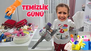 POYRAZ ELİF TEMİZLİK VLOG!!BÜTÜN ÇEKMECELERİ DÜZENLEDİK!!