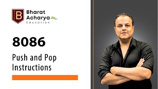 8086 | Push Pop Instructions | Stack Operations | Bharat Acharya Education
