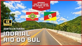 HEADING to RIO GRANDE DO SUL - First Stage from Indaial to Rio do Sul in 4K UHD