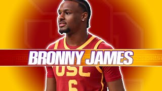 BRONNY JAMES SCOUTING REPORT | 2024 NBA Draft | USC Trojans