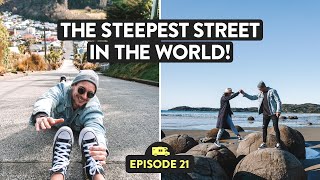This Is THE STEEPEST Street In The World | Oamaru, Moeraki, Dunedin | Reveal NZ Ep.21