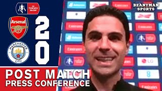 Arsenal 2-0 Man City - Mikel Arteta - Post Match Press Conference - FA Cup Semi-Final