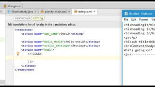 HOW TO SHOW HTML INSIDE TEXTVIEW Android Development