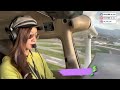 Take off from KCNO to KLGB| #極光女機師