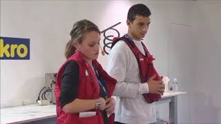 Anti Choking Trainer Demo from Madrid, Spain  ActFast Med Videos. www.actfastmed.com