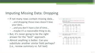 65 Imputation Techniques for Missing Data
