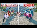 3 Champions VS 5 Of Every Rank Until They Lose In Rainbow Six Siege