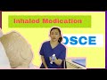 Administration of Inhaled Medication (AIM) OSCE 2021