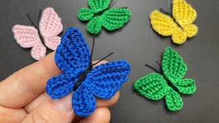 Метелики гачком | бабочки крючком | crochet butterfly