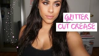 Glitter Cut Crease Makeup Tutorial