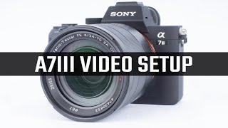 Sony A7III Best Video Settings