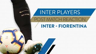 INTER-FIORENTINA 2-1 | Icardi, D'Ambrosio and Asamoah interviews | Post-match reaction