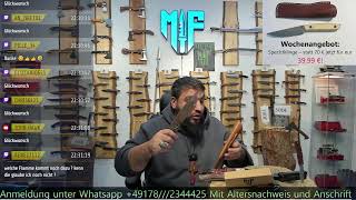 Messerfieber Live Bushcraft Messer Jagd und koch Messer und adere scharfe Sachen