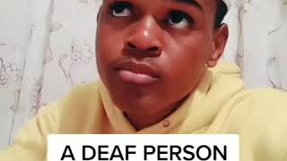 How ghost scare deaf people