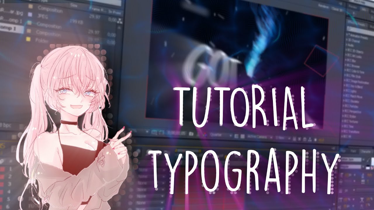 Typography Tutorial Amv Risu Youtube