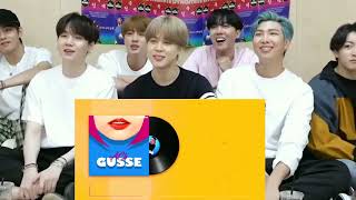 BTS reaction to aish-Gusse (official Lyrics video) cover by aish| @viralvideoreaction7721