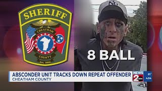 Cheatham County Absconder Unit Tracks Down Repeat Offender