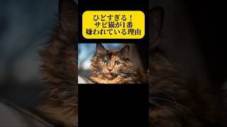 サビ猫が1番嫌われている理由