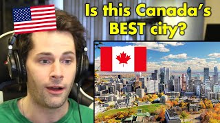 American Reacts to Canada's Biggest Cities RANKED | Part 2