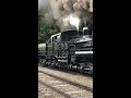 5 steam locomotives pass in a row unusual steam locomotives make black smoke cass west virginia