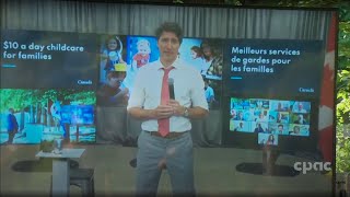 PM Justin Trudeau announces child-care agreement with Nova Scotia government – July 13, 2021
