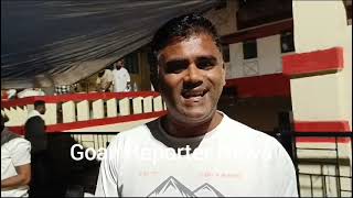 Goan Reporter:: Activist Xencor Polji comments on Taxi Owners protest even at night