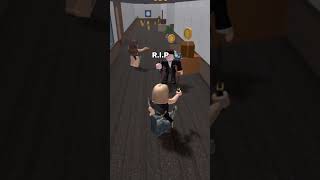 Using a FAKE KNIFE in mm2 🔪 #murdermystery2  #mm2  #mm2roblox  #roblox #funny