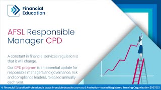 AFSL Responsible Manager CPD