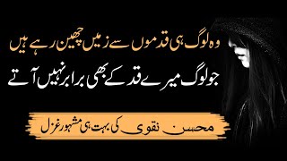 Wo Log Hi Qadmon Se Zameen Cheen Rahe Hain - Best Urdu Poetry Collection - Shani Writes