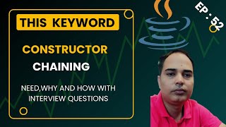 this keyword | constructor chaining