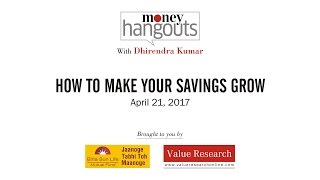 How to make your savings grow