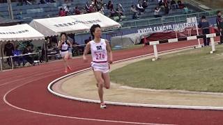 平成30年度 第1回京都産業大学長距離競技会　女子1500ｍ2組