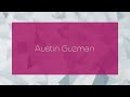 Austin Guzman - appearance