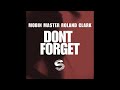 Roland Clark, Mobin Master - Don't Forget (Extended Mix)