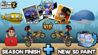 Hill Climb Racing 2 - Beating Bosses, Season Finished + Super Diesel New Paint 😍