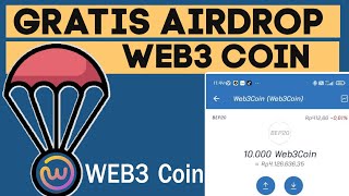 Airdrop WEB3 COIN Gratis #airdrop #web3coin #trustwallet