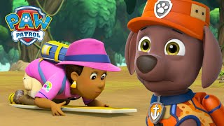 Zuma wyciąga Goodwayów z bagna podczas misji ratunkowej! - Psi Patrol PAW Patrol po polsku