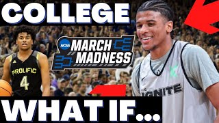 WHAT IF JALEN GREEN WENT TO COLLEGE...