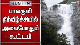 🛑பாலருவி நீர்வீழ்ச்சியில் அலைமோதும் கூட்டம் | Falls | Vacation | Weekend