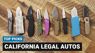 Best California-Legal Automatic Knives