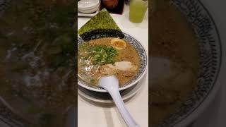 丸源ラーメン 南国バイパス店 白熟成醤油とんこつラーメンが美味しかった