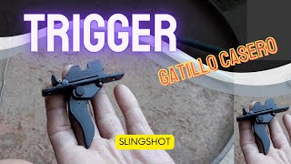 DIY trigger - Slingshot (Gatillo casero para tirachinas) ASMR