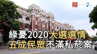 五成民眾不滿私菸案 綠憂2020大選選情｜寰宇新聞 20190731