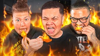 The ULTIMATE SPICY Wings Challenge!! *DANGEROUS*