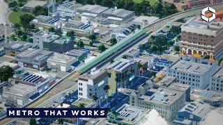 I Built a Metro System That Actually Works – Cities Skylines 2