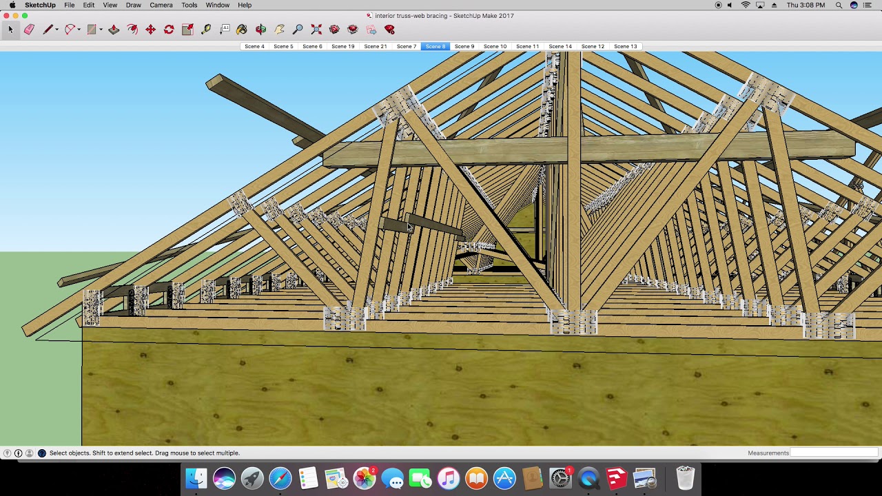 Truss Lateral Bracing Details